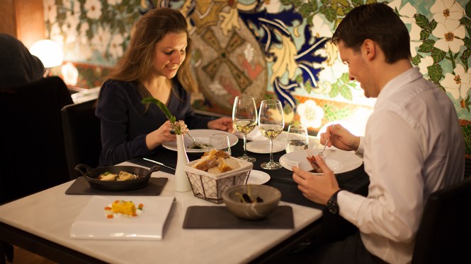 Restaurants with wine-pairing